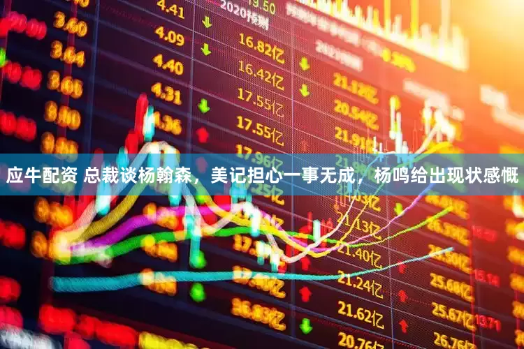应牛配资 总裁谈杨翰森，美记担心一事无成，杨鸣给出现状感慨